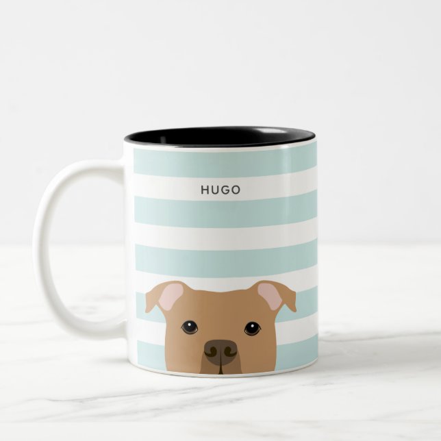 Pit Bull Mugs (Left)