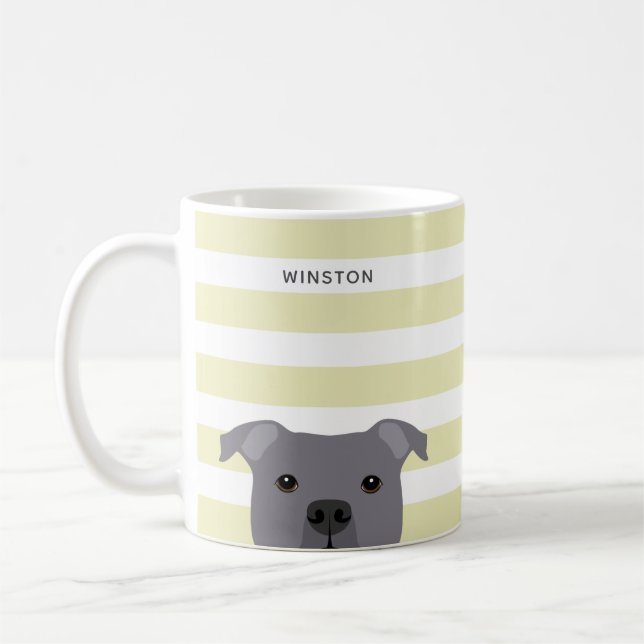 Pit Bull Mugs (Left)