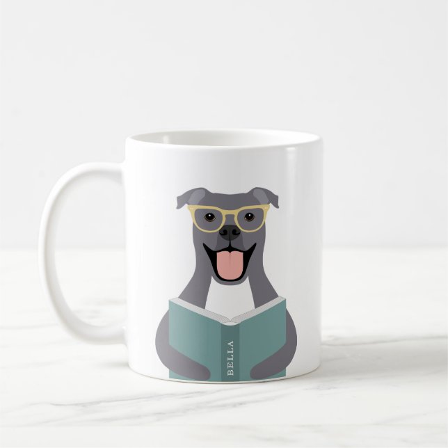 Pit Bull Mugs (Left)