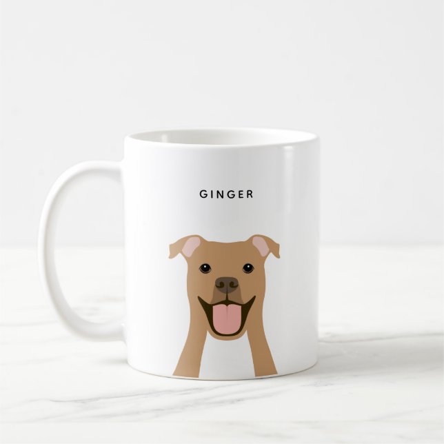 Pit Bull Mugs (Left)