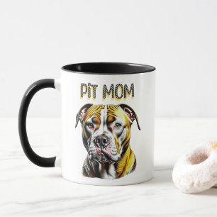 Pit Bull Mum Dog Lover's Mug