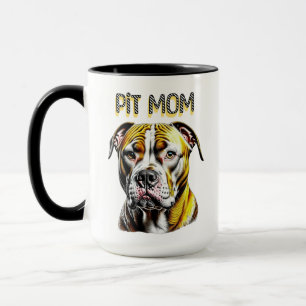 Pit Bull Mum   Dog Lover's  Mug