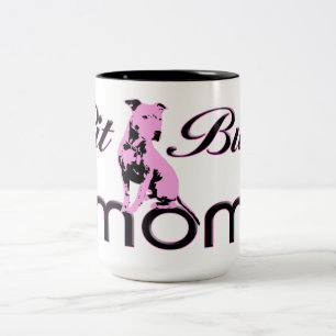Pit Bull Mum Mug ~ Pink