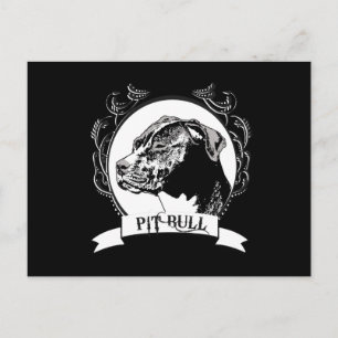 PIT BULL POSTCARD