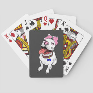 Pit Bull Puppy Playing Cards Deck
