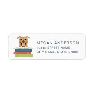 Pit Bull Return Address Labels