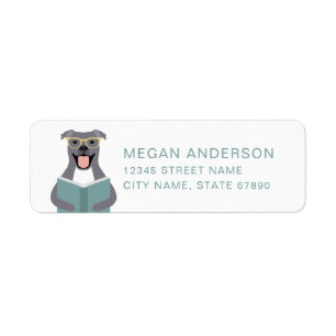 Pit Bull Return Address Labels
