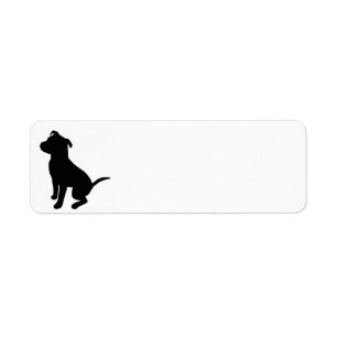 Pit Bull Return Address Labels