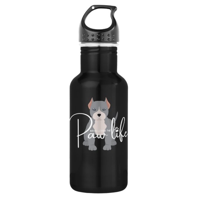 Pit bull T-Shirt 532 Ml Water Bottle (Front)