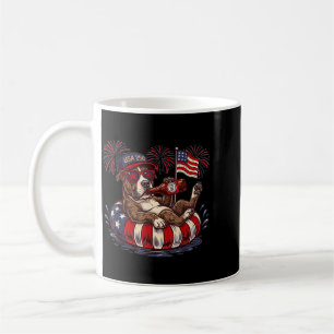 Pit Bull Terrier Dog 250th Aamerica Patriotic Usa Coffee Mug