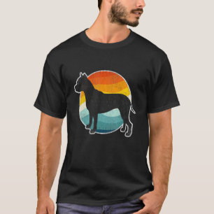 Pit Bull Terrier Dog Vintage Mother Dad Dog T-Shirt