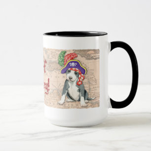Pit Bull Terrier Pirate Mug