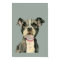 Pit Bull Terrier Puppy Dog Watercolor Art
