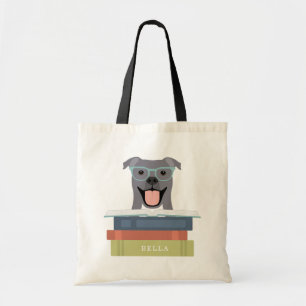 Pit Bull Tote Bags