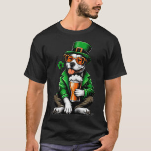 Pit Bulls Saint Paddys Day Outfit For Lover Dog Ta T-Shirt