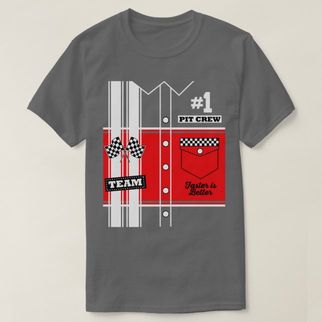 Pit Crew Costume T-Shirt (Design Front)