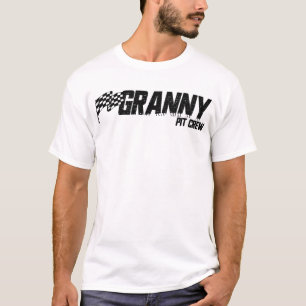 Pit Crew Granny Race Birthday Family Racing Granny T-Shirt