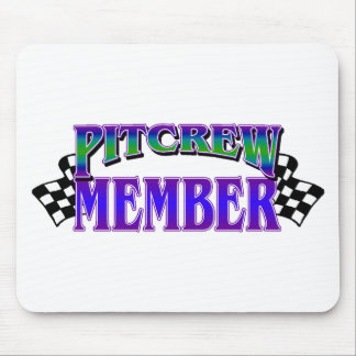 Pit Crew Member Mouse Mat