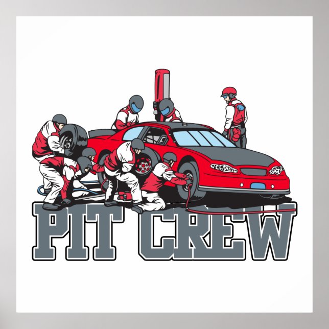 Pit Crew Poster (Front)