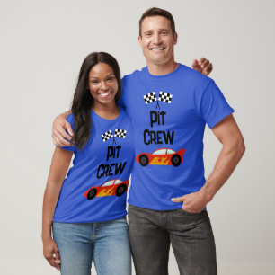 Pit Crew Race Car Birthday Party Parent T-Shirt