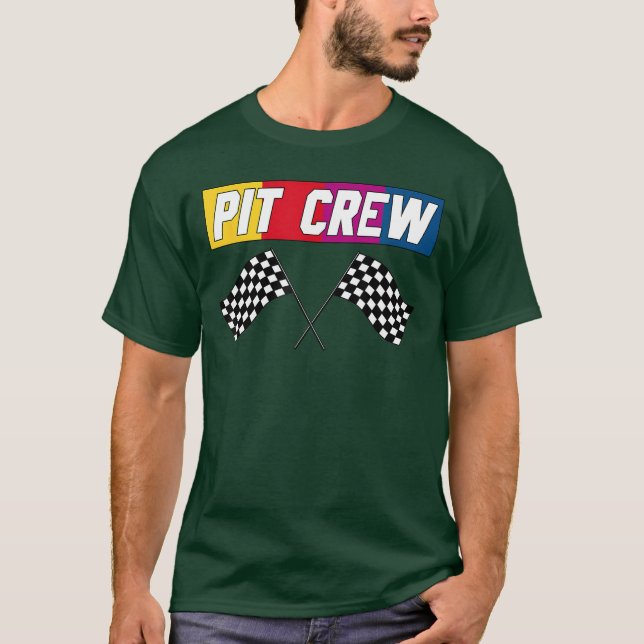PIT CREW Race T Shirt Hosting Parties (Front)