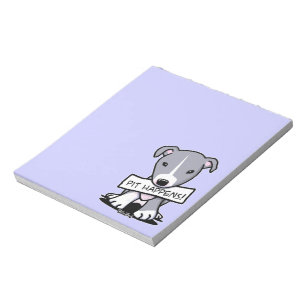 Pit Happens Pitbull Notepad