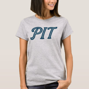 PIT Pittsburgh PA Airport Code – Steel City Travel T-Shirt