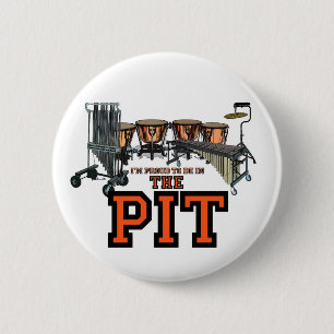 Pit Pride 6 Cm Round Badge