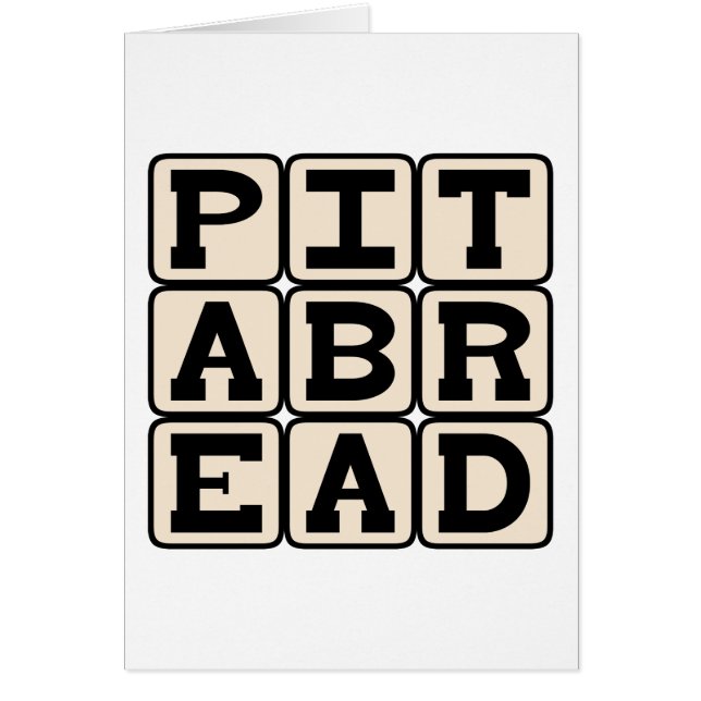 Pita Bread, Leavened Bread (Front)