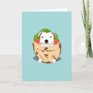 Pita Bull Birthday Card