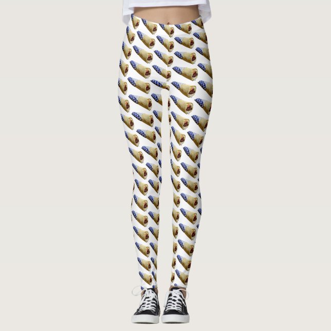 Pita Gyros Leggings (Front)