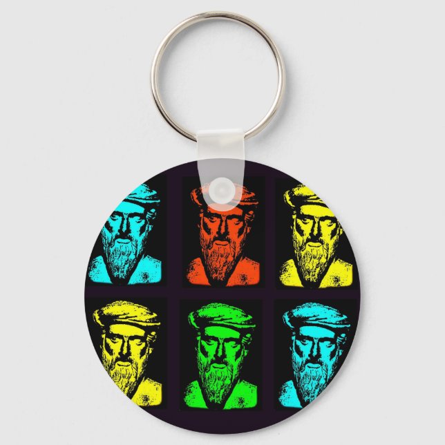 Pitagora Collage Key Ring (Front)