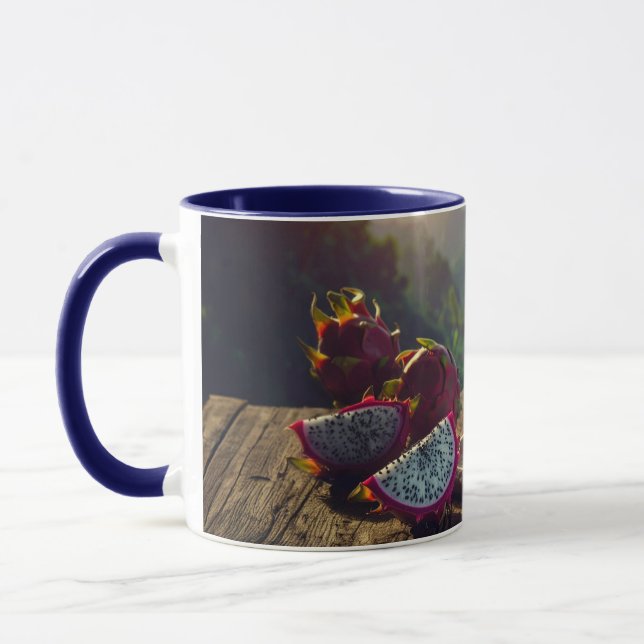 PITAHAYA - DRAGON FRUIT - EXOTIC FRUITS MUG (Left)