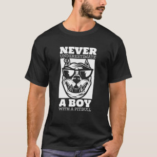 Pitbull Boy Dog Breed Pitbull Ban T-Shirt