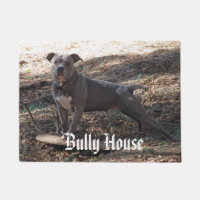 Pitbull Bully House Doormat