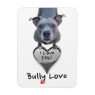 Pitbull Bully Love Magnet