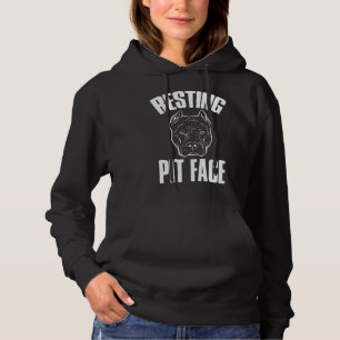 Pitbull Dad Breed Owner Funny Dog Trainer Lover Hoodie