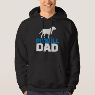 Pitbull Dad Dog Lover Hoodie