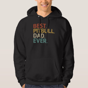 Pitbull Dad Pit Bull Owner Idea Hoodie