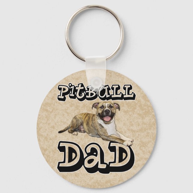 PitBull DAD - Tigger Key Ring (Front)