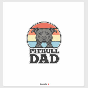 Pitbull Dad Vintage Dog Lover Shirt Design (2)_1
