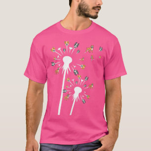 Pitbull Dandelion, Dog Mom For Women, Dog Grandma, T-Shirt