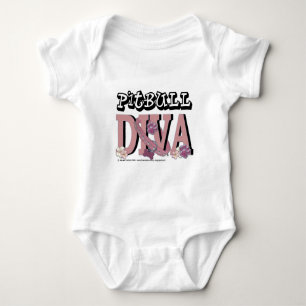 Pitbull DIVA Baby Bodysuit