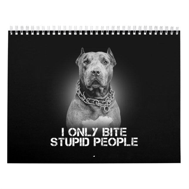 Pitbull Dog Calendar (Cover)