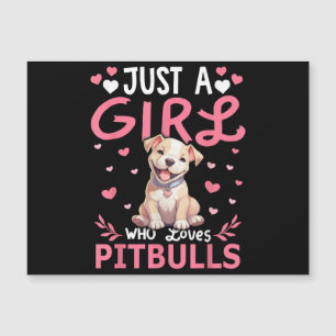Pitbull Dog Girls Women Just A Girl Who Loves Pitb