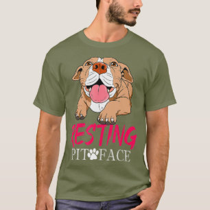 Pitbull Dog Lover Dog Rescue T-Shirt