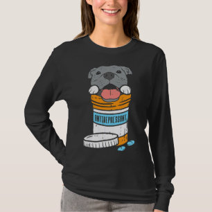 Pitbull Dog Lover Halloween Day Thanksgiving Chris T-Shirt