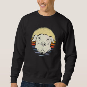 Pitbull Dog Owner Pup Puppy Animal Pet Dog Sweatshirt