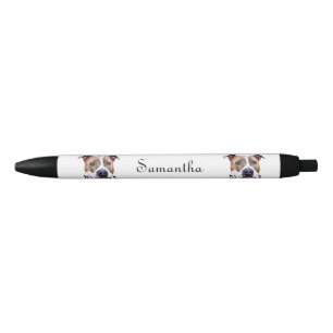 Pitbull dog personalised pen