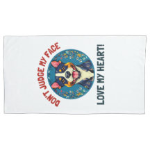 Pitbull dog Pillowcase